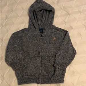 Kids GAP Zip up Hooded Sweater - 18-24 mos